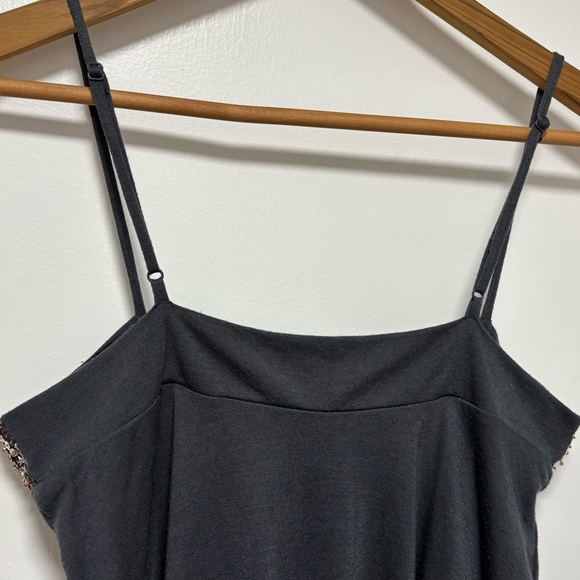 y2k boho xhilaration tank top with sequins, large - Picture 6 of 12
